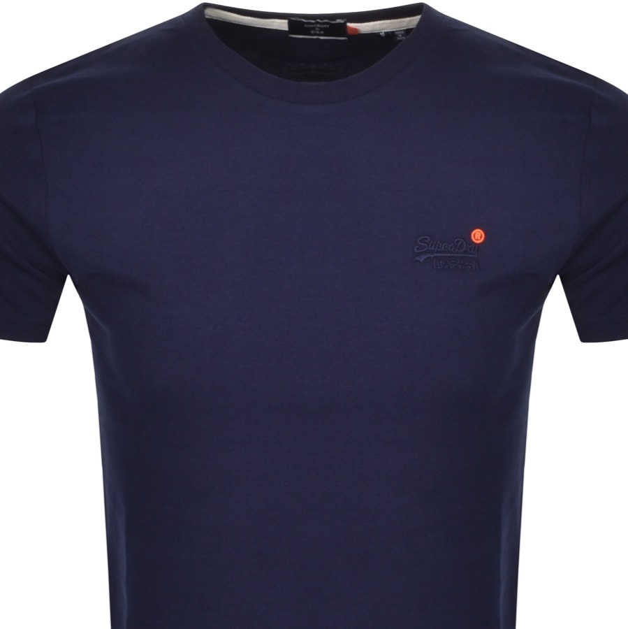 Alternative Image for ProductSuperdry Short Sleeved T Shirt Navy2